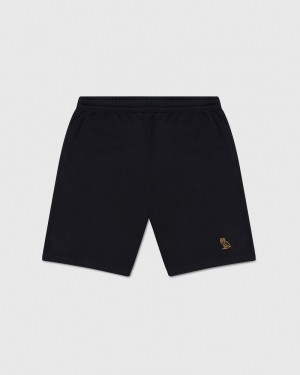 Black OVO Classic Sweatshort Bottoms | PD67-Y1ZY