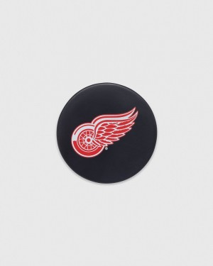 Black OVO Detroit Red Wings Hockey Puck Accessories | PS91-W2RL