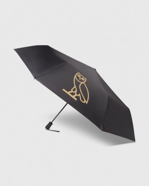 Black OVO Umbrella Accessories | XT84-F9DL