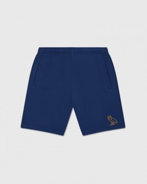 Blue OVO HD Sweatshort Bottoms | JL91-C6AG