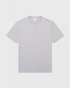 Grey OVO Speckle T-Shirt T-Shirts | YS25-W1XG