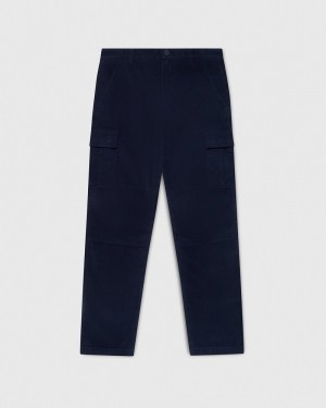 Navy OVO Corduroy Cargo Pant Bottoms | SZ60-Y9DX