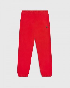 Red OVO Classic Relaxed Fit Sweatpant Bottoms | IV14-E3WS