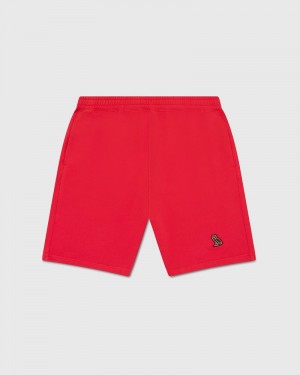 Red OVO Classic Sweatshort Bottoms | MS23-H9OM