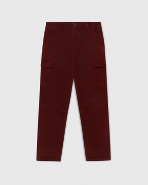 Red OVO Corduroy Cargo Pant Bottoms | RO43-E7LL