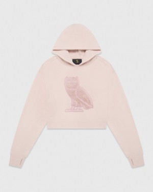 Rose Smoke OVO OG Hoodie Sweaters | OP32-C3FQ