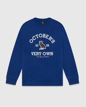 Royal OVO Collegiate Crewneck Sweaters | PX50-F8JT