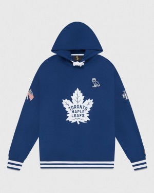 Toronto Blue OVO Toronto Maple Leafs Hoodie Sweaters | AT36-U5UU