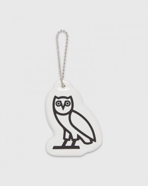 White OVO Floaty Keychain Accessories | IV81-B4VK