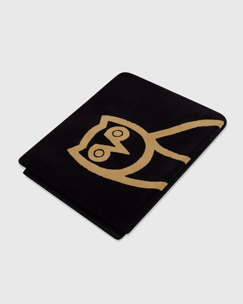 Black OVO Beach Towel Accessories | GC20-U9BP