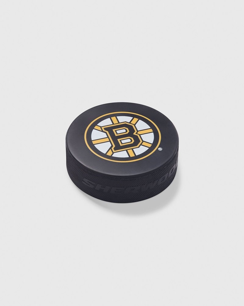 Black OVO Boston Bruins Hockey Puck Accessories | KF20-Z6PA