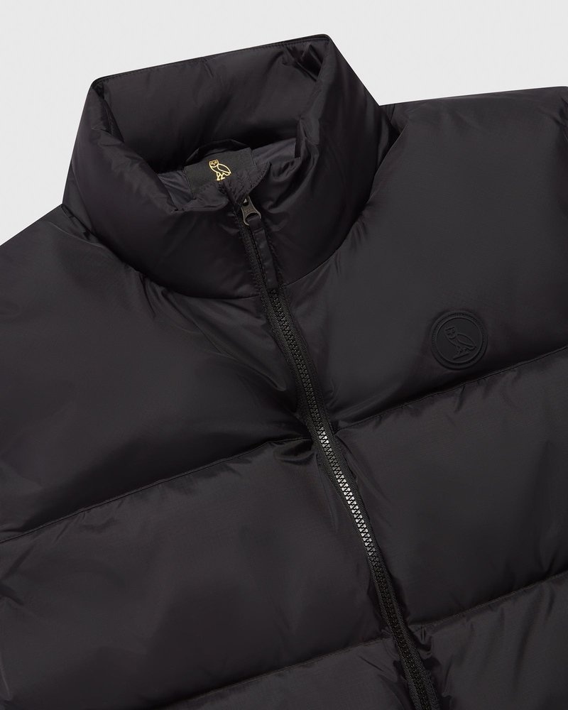 Black OVO Bounce Vest Outerwear | CF62-B2DL