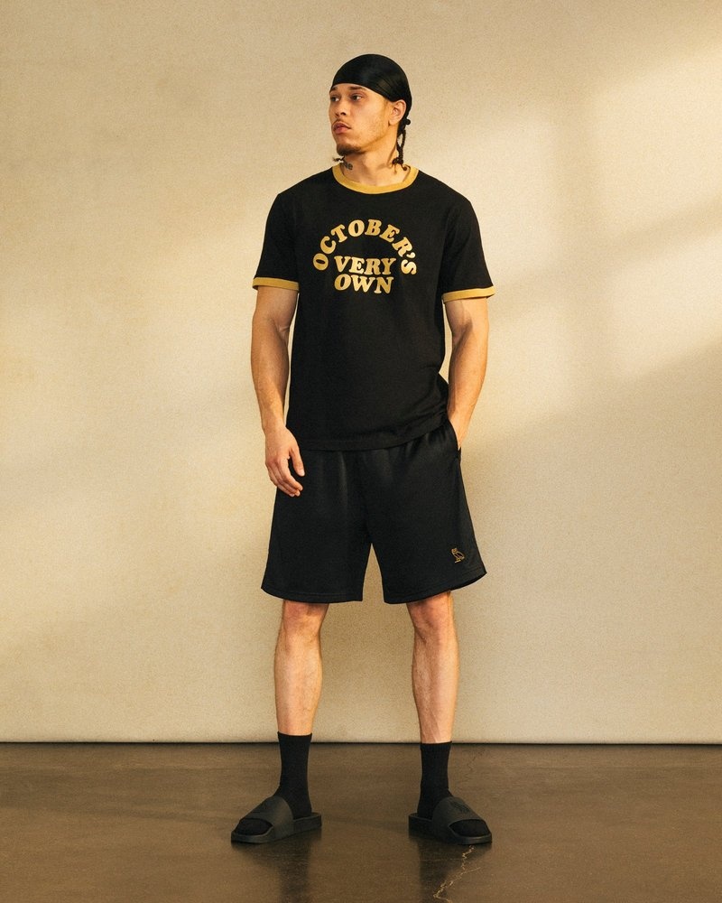 Black OVO Classic Mesh Short Bottoms | WL49-Y0TA