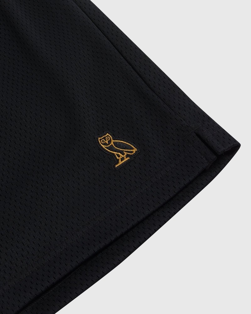 Black OVO Classic Mesh Short Bottoms | WL49-Y0TA