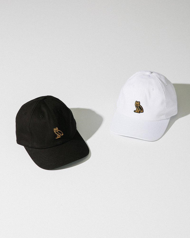 Black OVO Classic Sportcap Headwear | UD73-S0MF