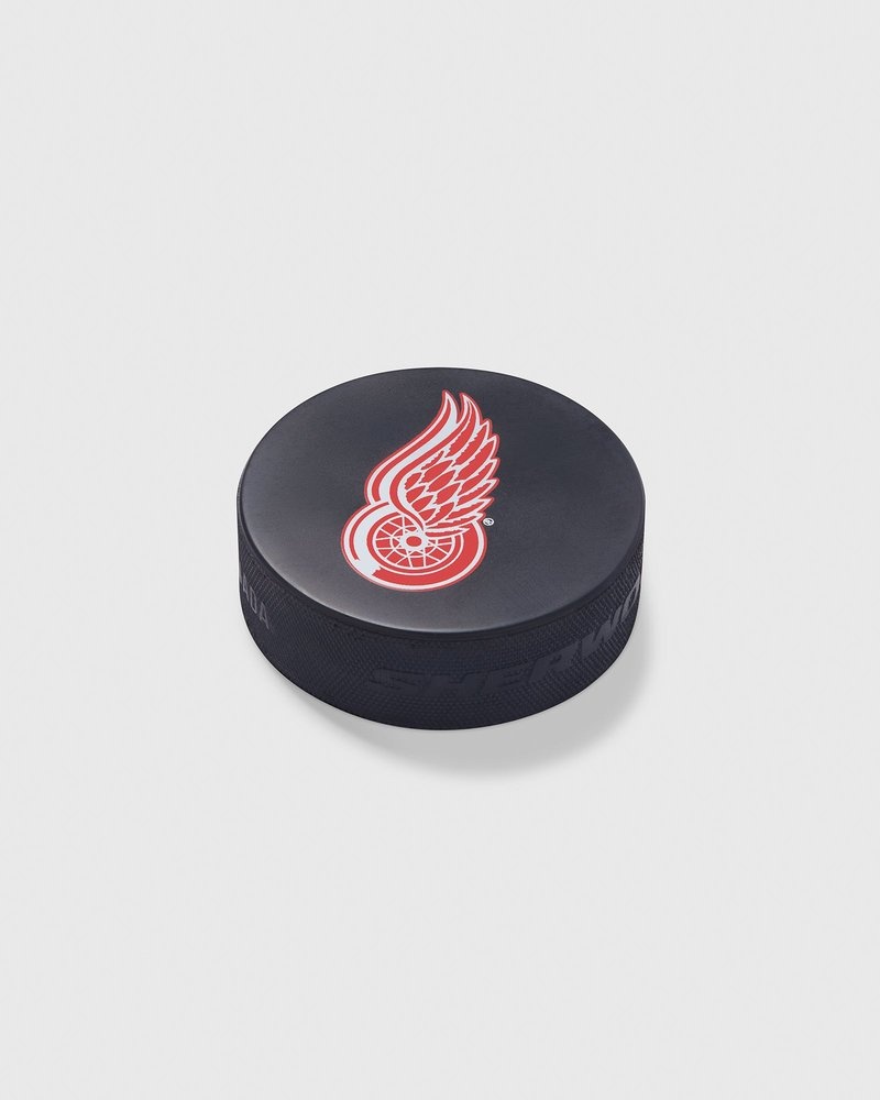 Black OVO Detroit Red Wings Hockey Puck Accessories | PS91-W2RL