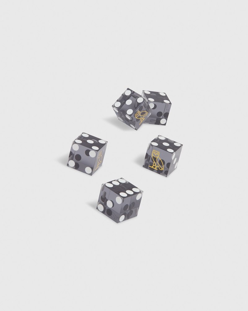 Black OVO Dice Set Accessories | WI64-R1EG