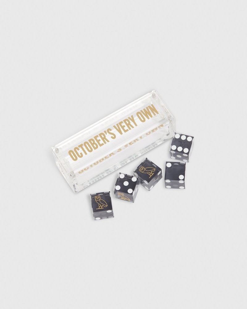 Black OVO Dice Set Accessories | WI64-R1EG