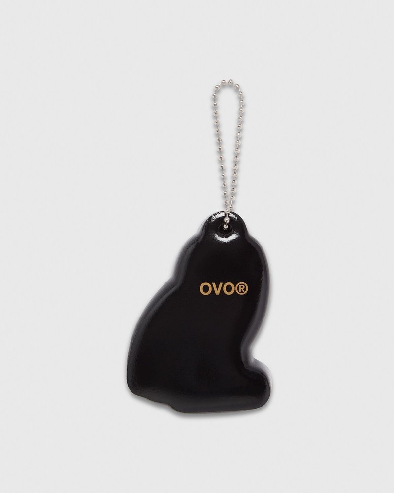 Black OVO Floaty Keychain Accessories | NI85-F8NK