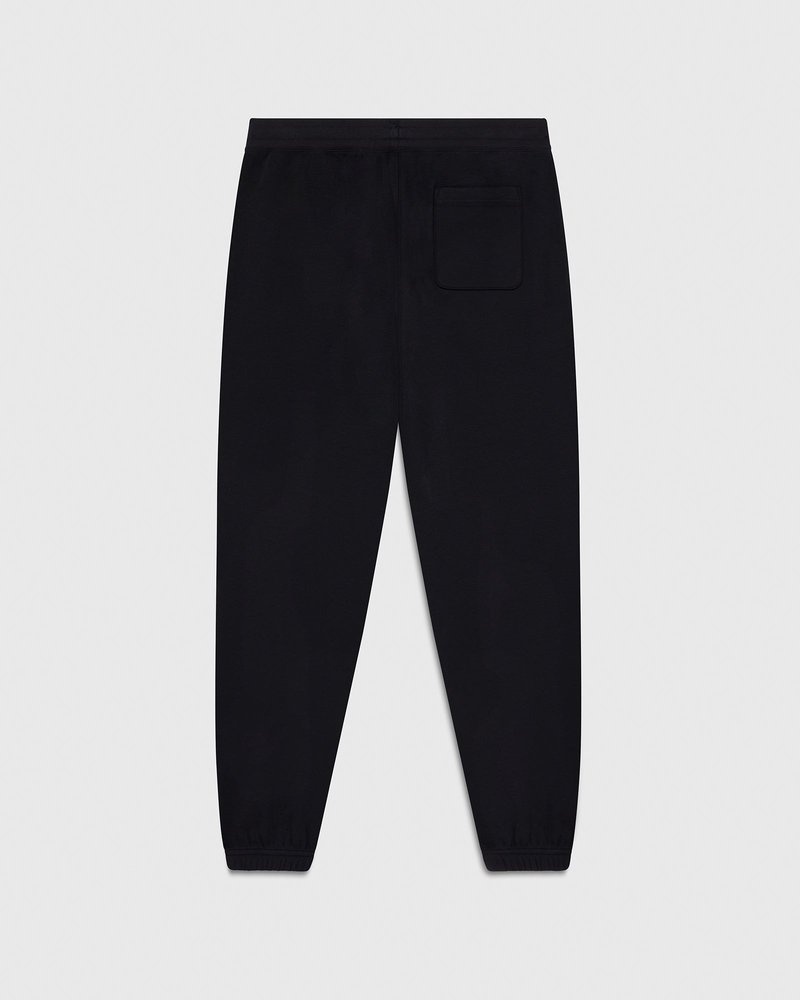 Black OVO Mini OG Plush Sweatpant Bottoms | PS56-E4JB