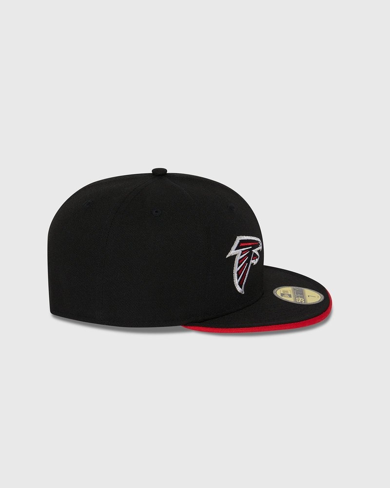 Black OVO NFL Atlanta Falcons New Era 59Fifty Fitted Cap Headwear | UV69-B7MY