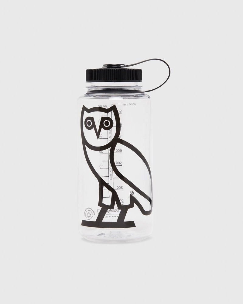 Black OVO Nalgene 32Oz Wide Mouth Water Bottle Accessories | FO45-C2BU