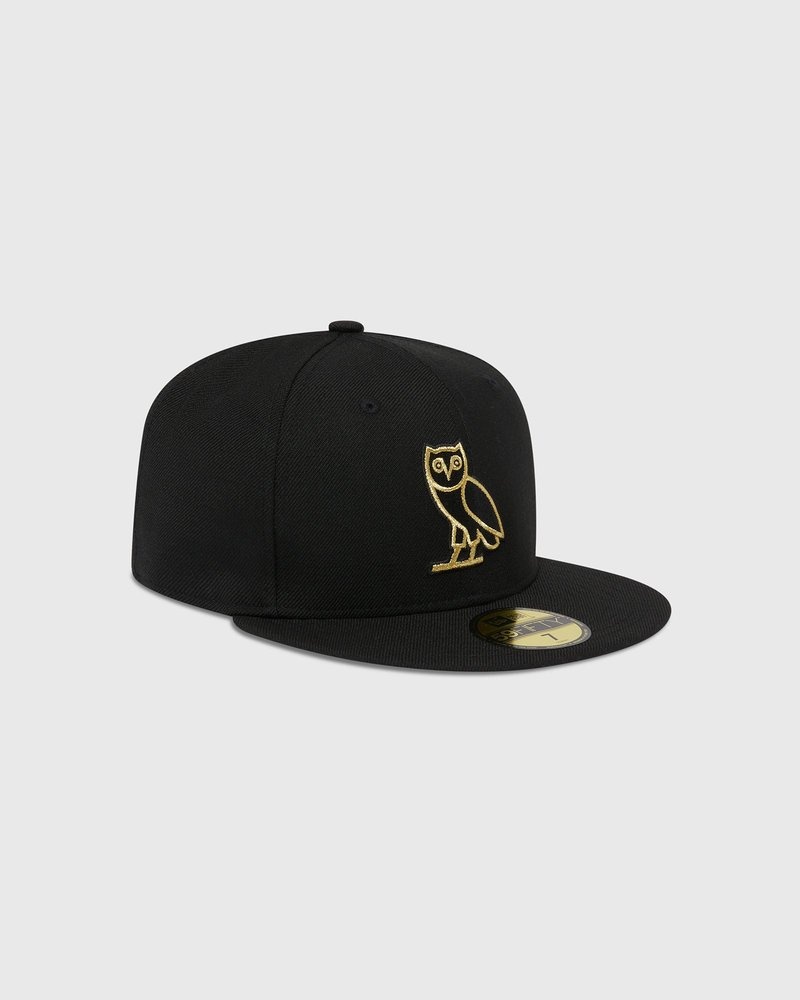 Black OVO New Era 59Fifty OG Fitted Cap Headwear | DW45-U6ZX