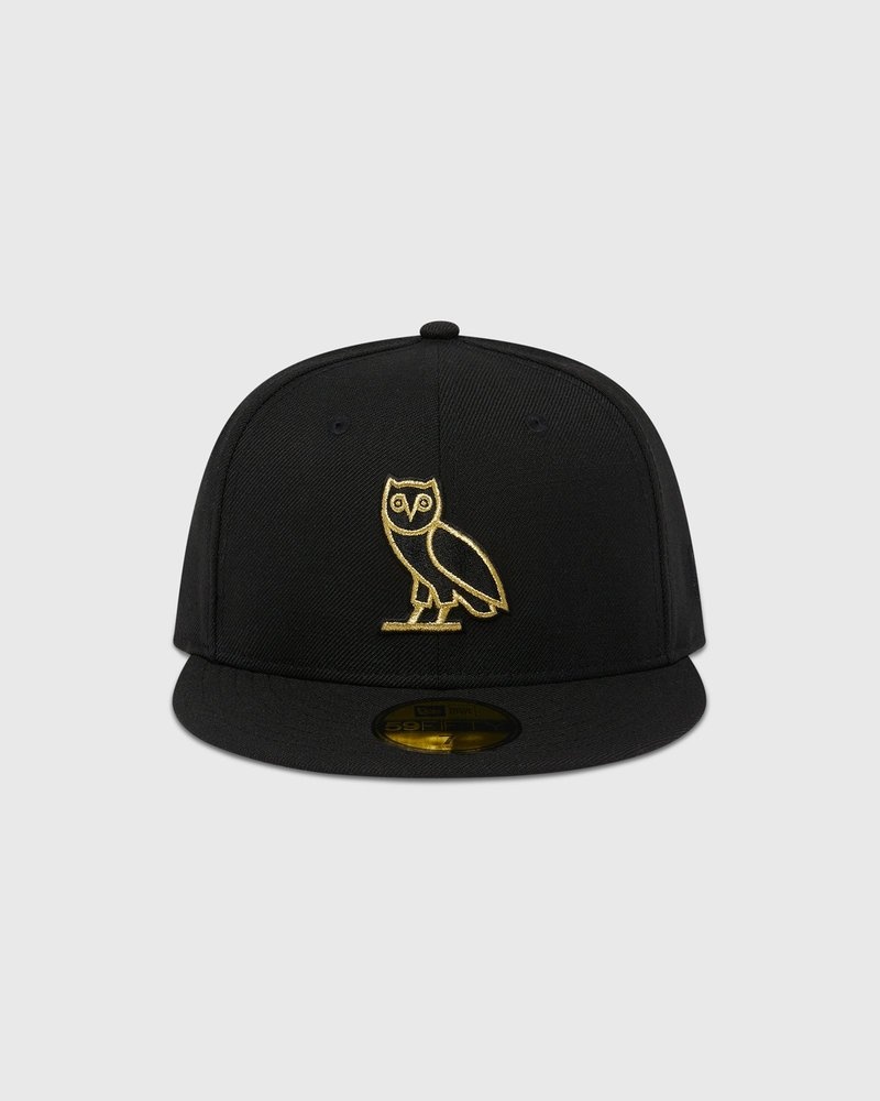 Black OVO New Era 59Fifty OG Fitted Cap Headwear | DW45-U6ZX