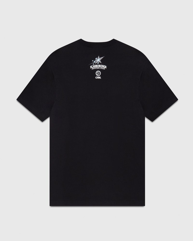 Black OVO SSS T-Shirt T-Shirts | TQ32-S7YD