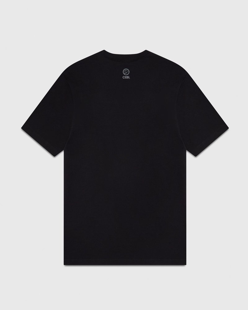 Black OVO SSS Team T-Shirt T-Shirts | MM78-V5PG