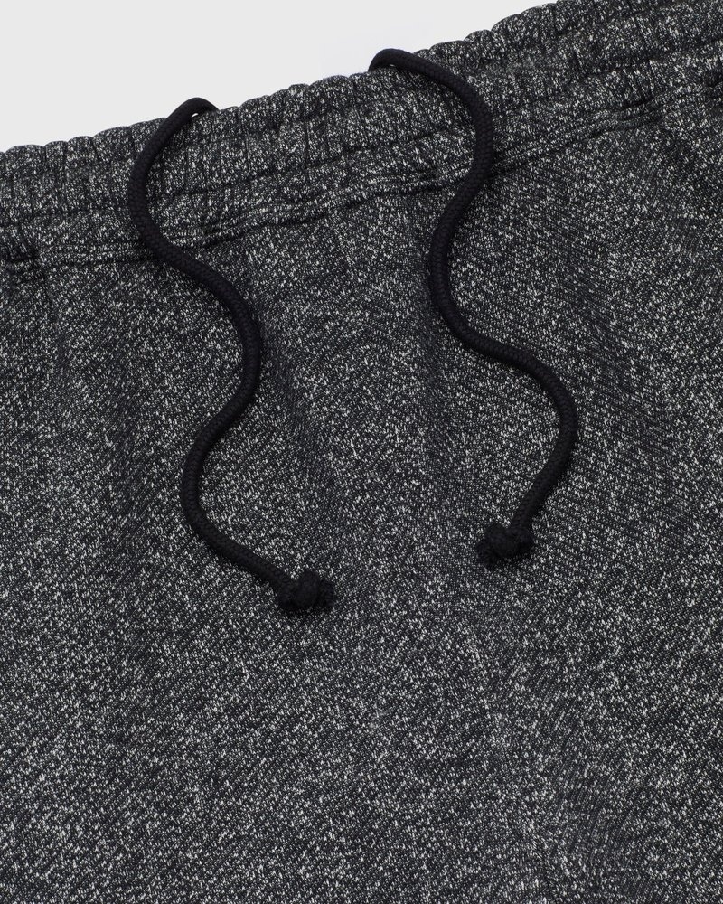 Black OVO Speckle Fleece Relaxed Fit Sweatpant Bottoms | VZ94-W2FA