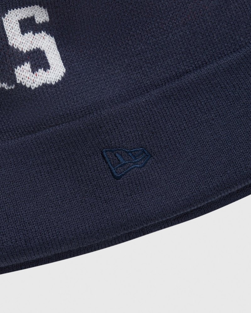 Blue OVO NFL New England Patriots New Era Beanie Headwear | EK67-Q5MF