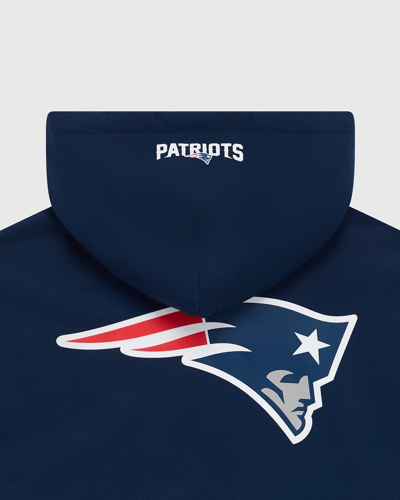 Blue OVO NFL New England Patriots OG Hoodie Sweaters | NG59-B4OA