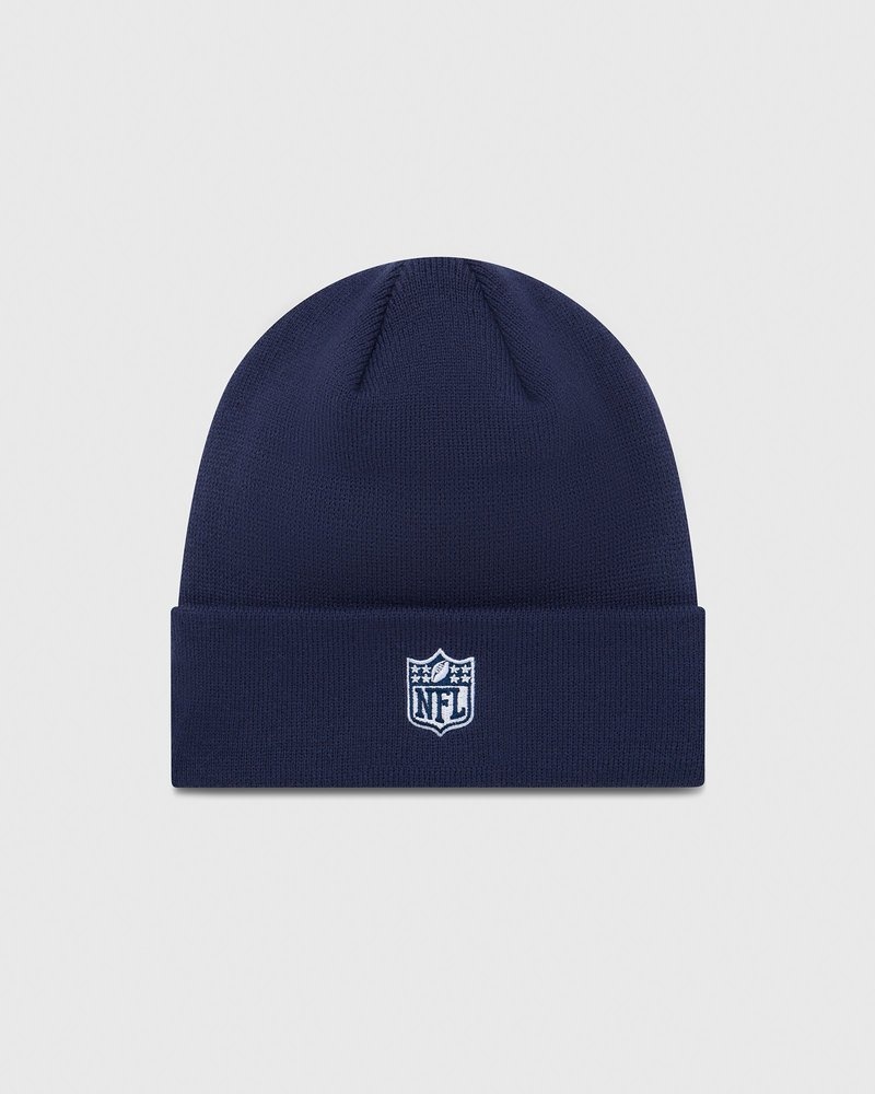 Blue OVO NFL Seattle Seahawks New Era Beanie Headwear | DR57-F2RF