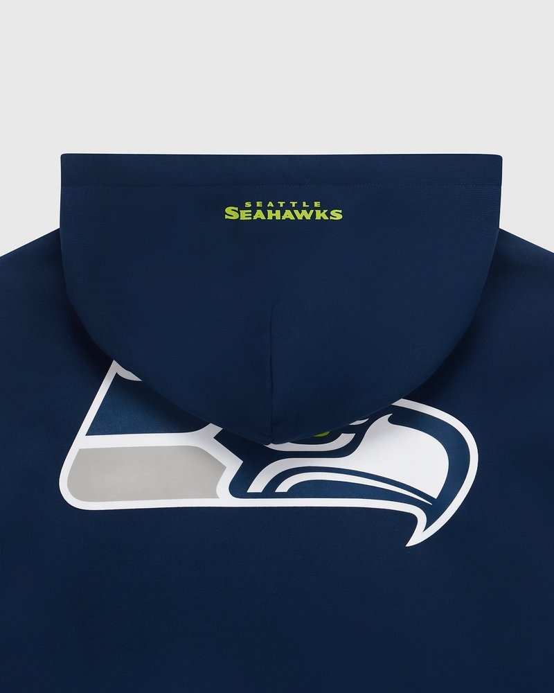 Blue OVO NFL Seattle Seahawks OG Hoodie Sweaters | OT38-F3NR