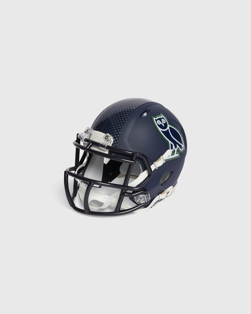 Blue OVO NFL Seattle Seahawks Riddell Mini Helmet Accessories | HS75-H2AW