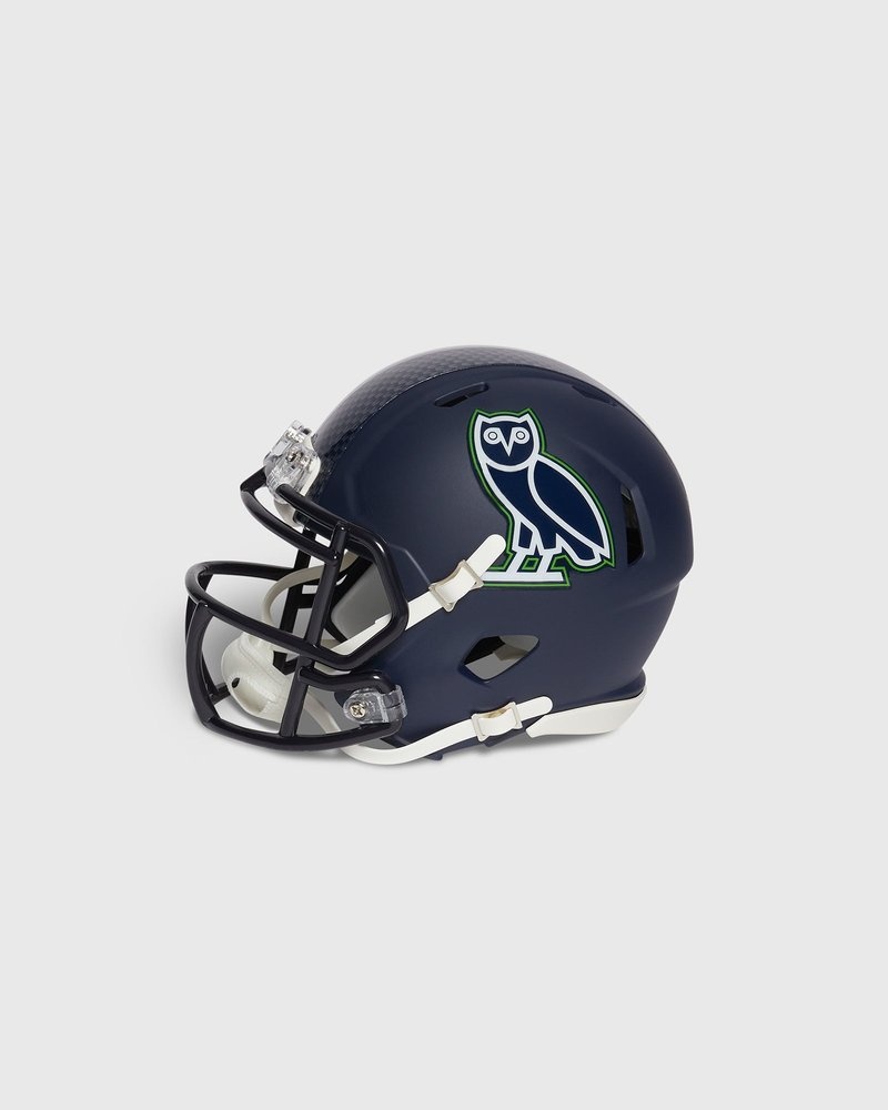 Blue OVO NFL Seattle Seahawks Riddell Mini Helmet Accessories | HS75-H2AW