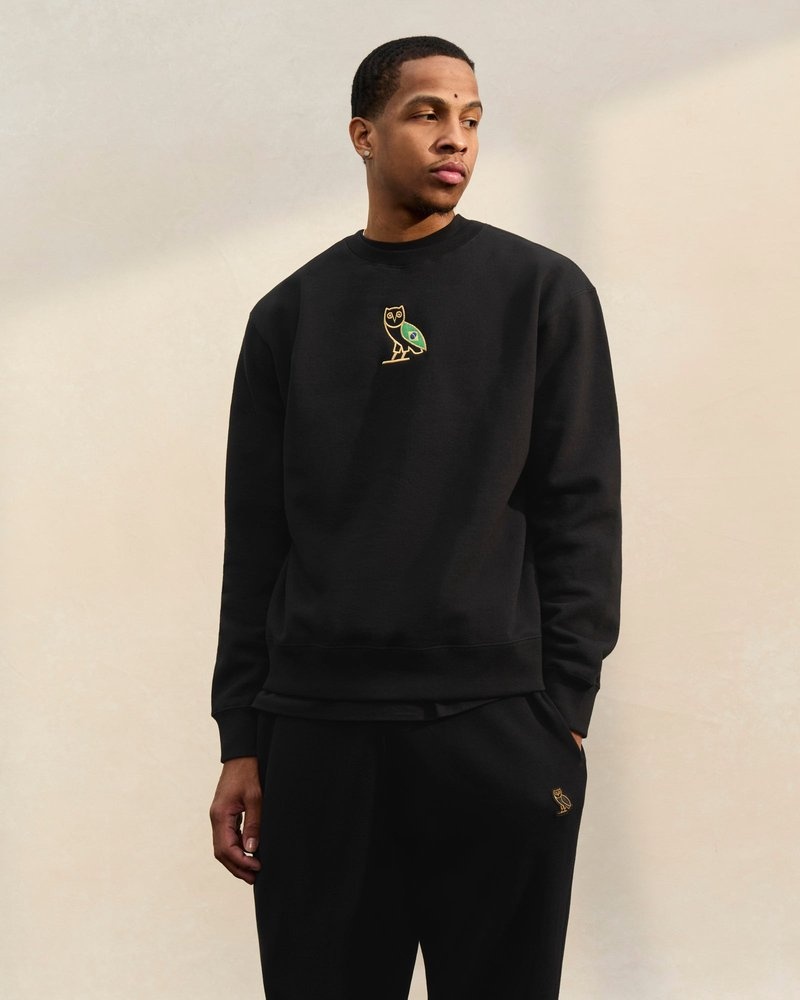 Brazil OVO International Mini OG Crewneck Sweaters | GE13-V5CR