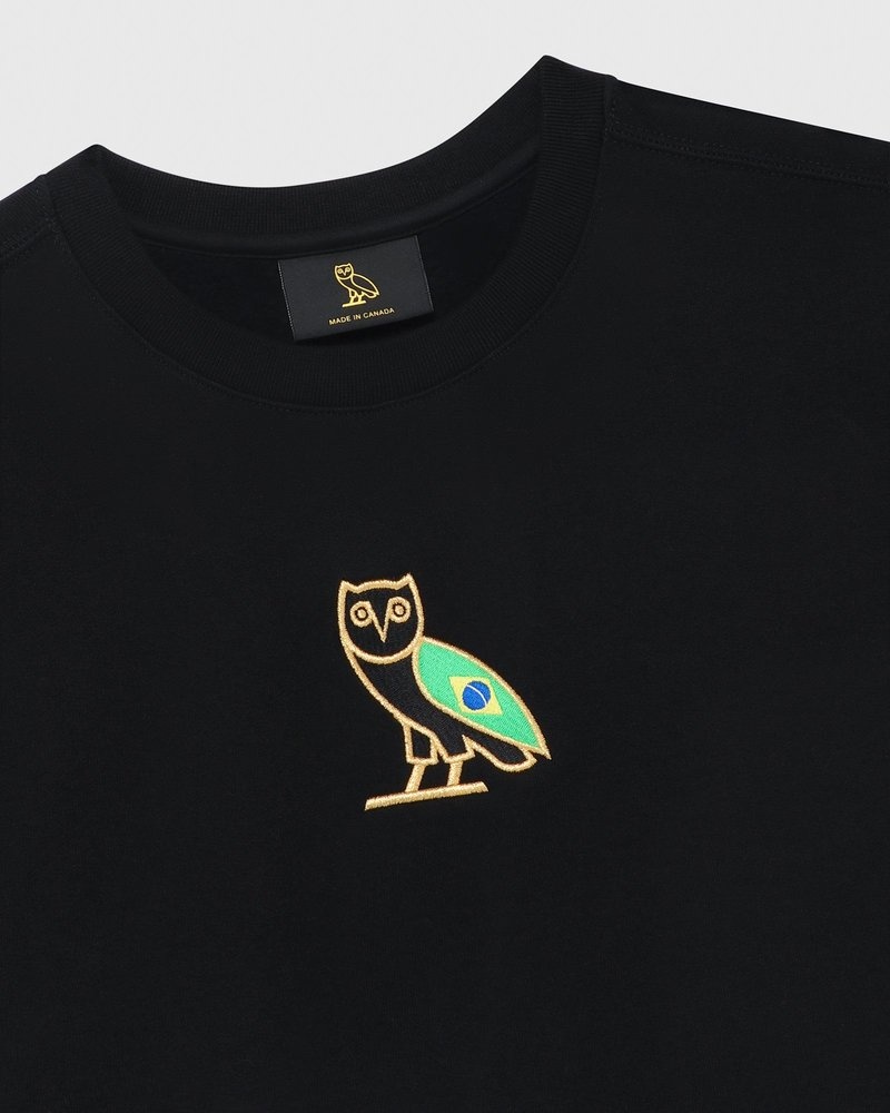 Brazil OVO International Mini OG Crewneck Sweaters | GE13-V5CR