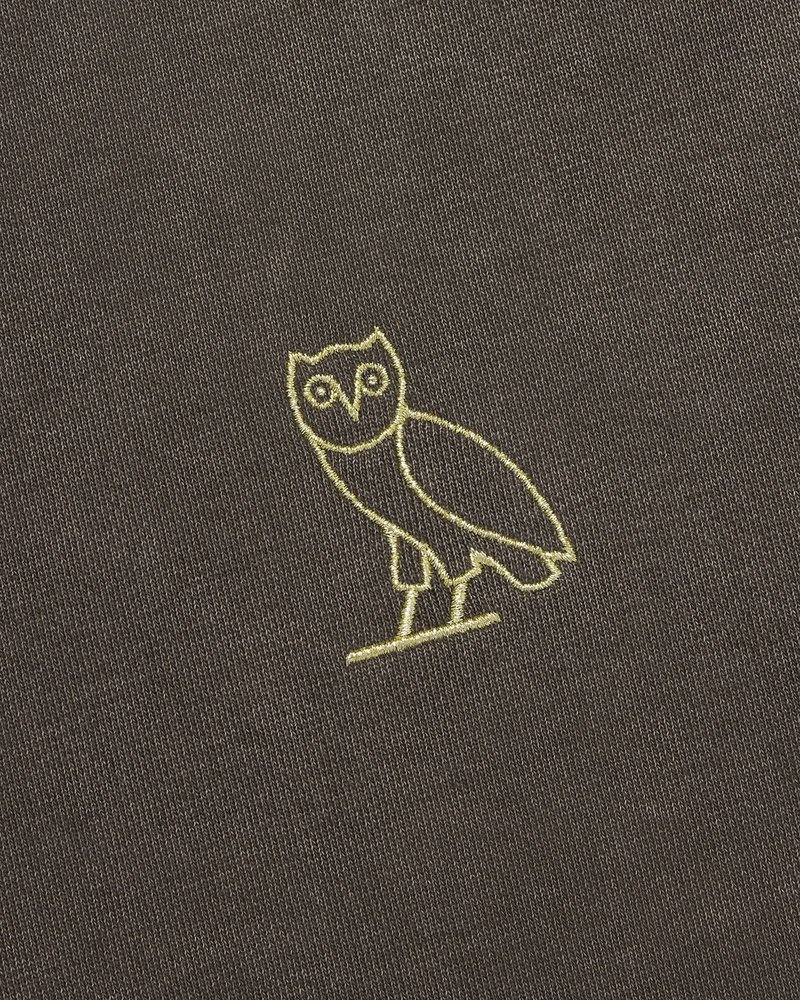 Brown OVO Muskoka Garment Dyed Hoodie Sweaters | RV25-D4YH