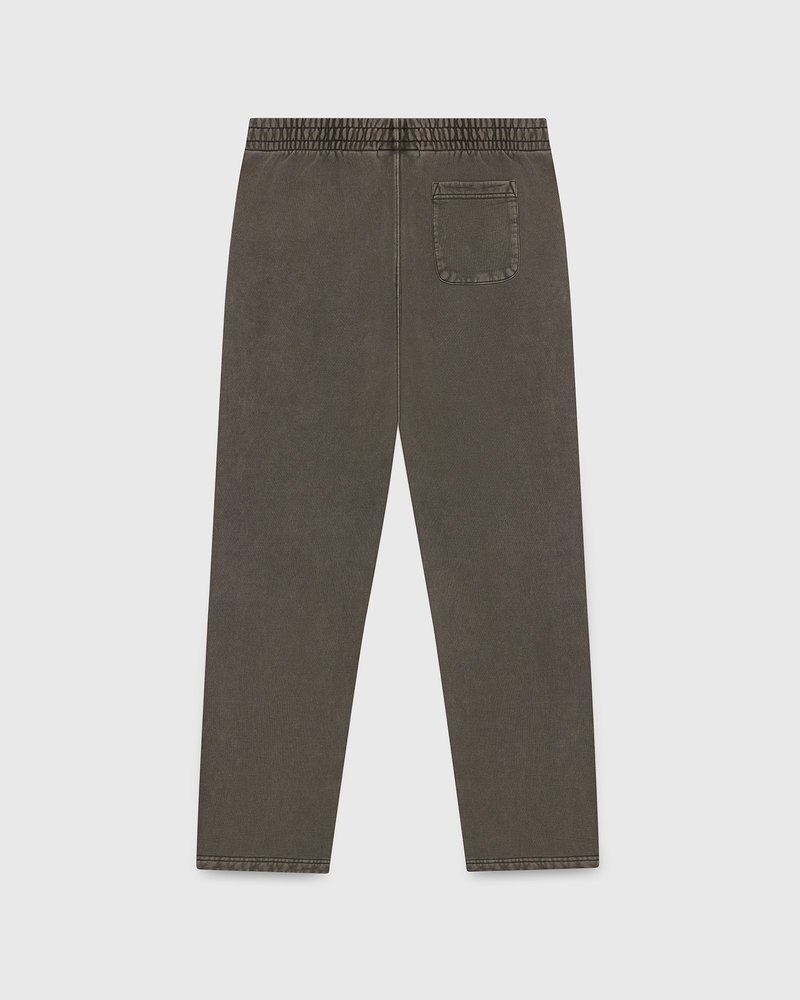 Brown OVO Muskoka Garment Dyed Open Hem Sweatpant Bottoms | CH48-T8MC