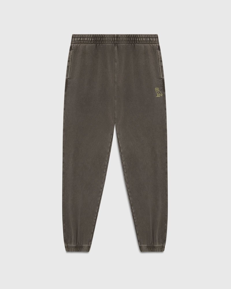 Brown OVO Muskoka Garment Dyed Relaxed Fit Sweatpant Bottoms | MX38-E3WQ