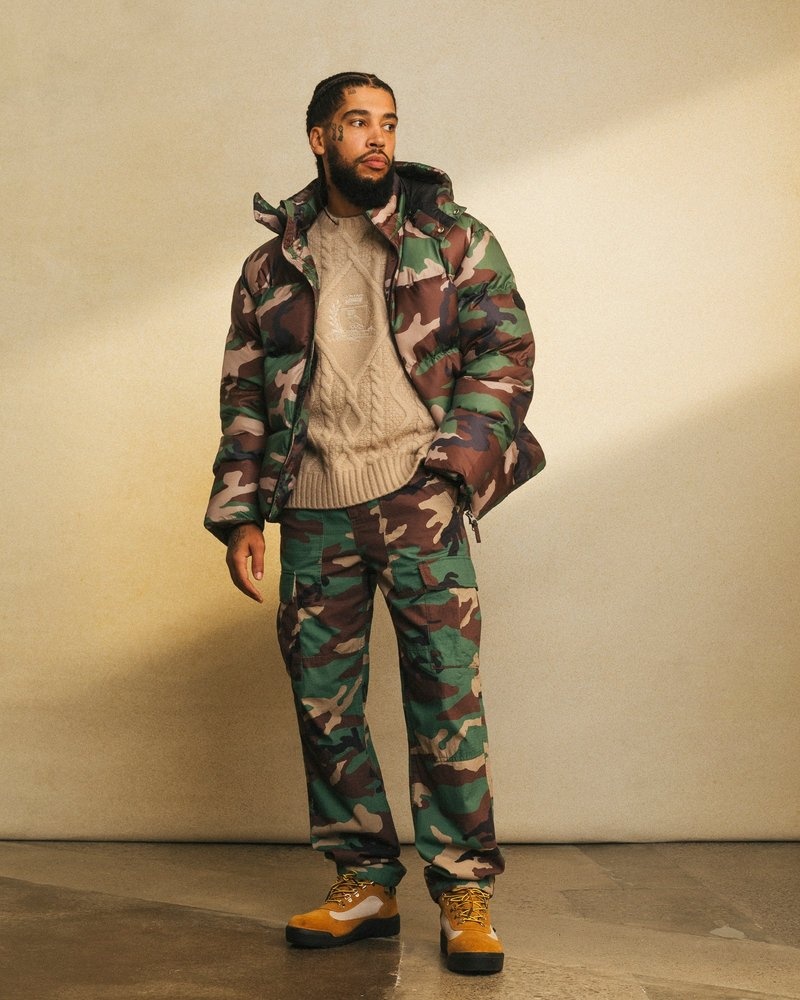 Camo OVO Ripstop Cargo Pant Bottoms | FR60-M5FL