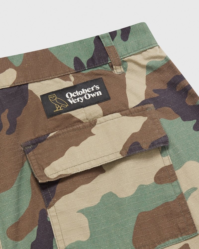 Camo OVO Ripstop Cargo Pant Bottoms | FR60-M5FL