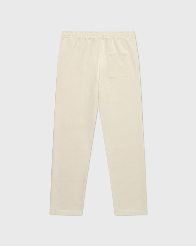 Cream OVO French Terry Open Hem Sweatpant Bottoms | KU17-W3ZK