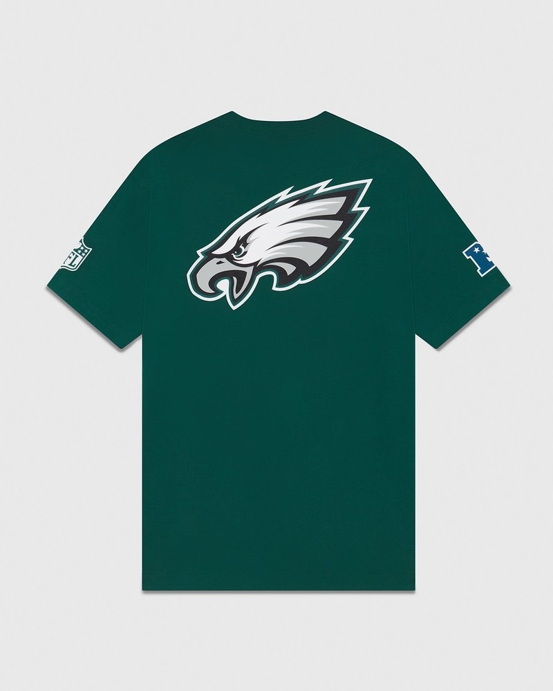 Green OVO NFL Philadelphia Eagles Game Day T-Shirt T-Shirts | HJ01-O5WD