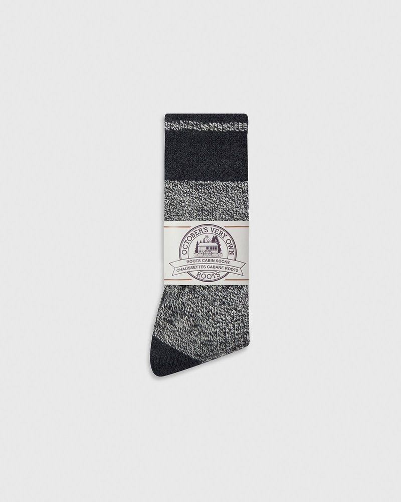 Grey OVO Cabin Socks Accessories | PF10-I9OC