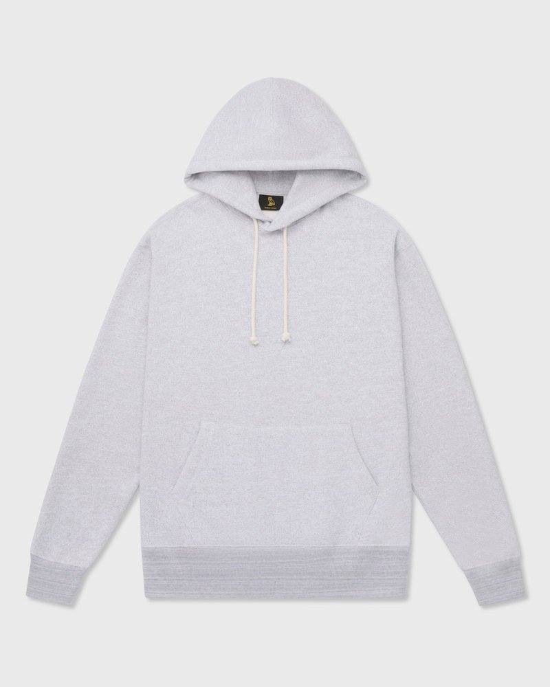 Grey OVO Speckle Fleece Hoodie Sweaters | DC56-F0JI