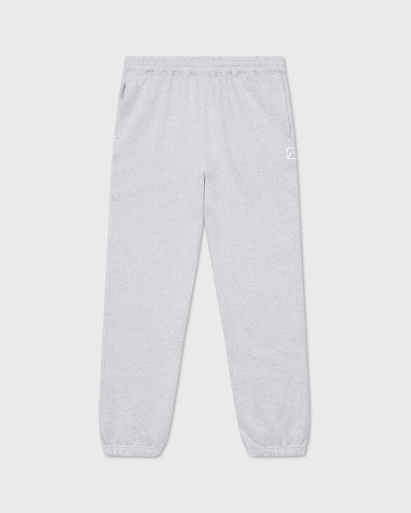 Grey OVO Speckle Fleece Relaxed Fit Sweatpant Bottoms | HW98-T4XI