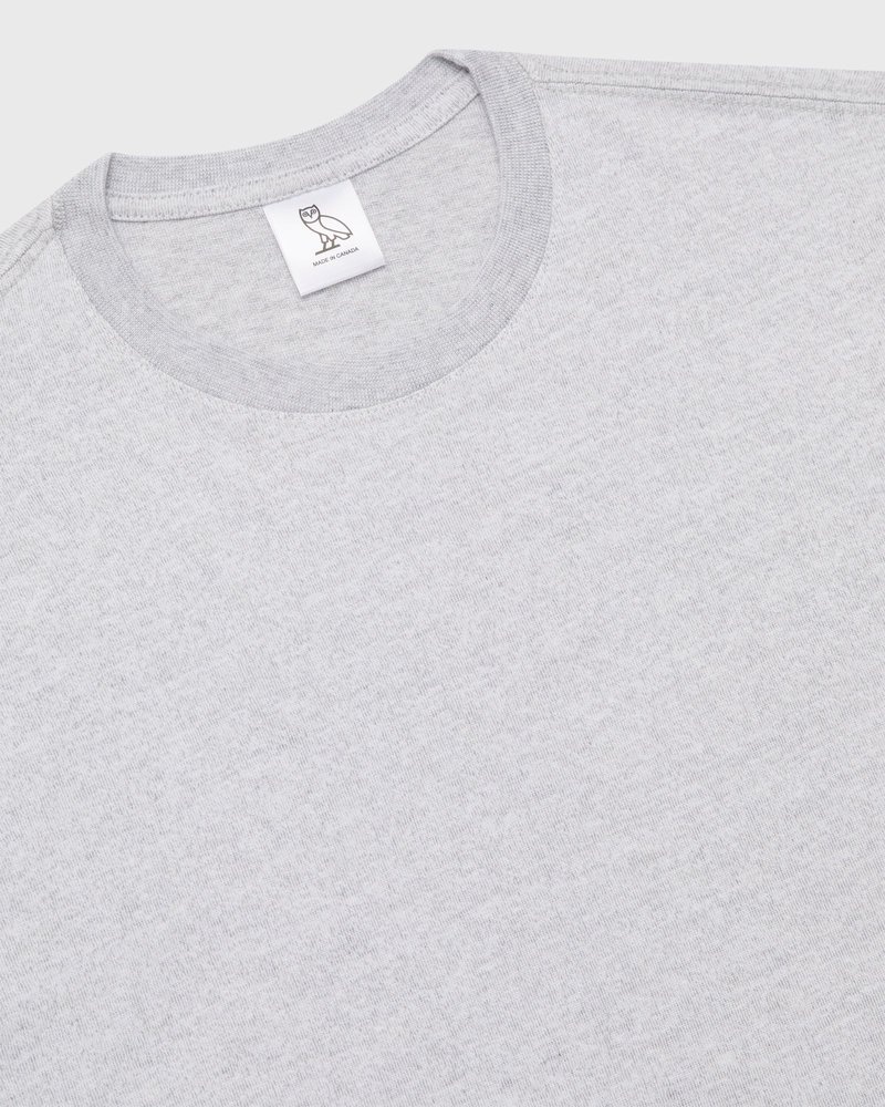 Grey OVO Speckle T-Shirt T-Shirts | YS25-W1XG